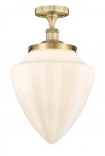 Innovations Lighting 616-1F-BB-G661-12 - Bridgeton - 1 Light - 12 inch - Brushed Brass - Semi-Flush Mount