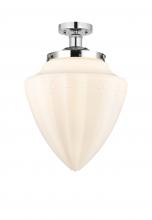 Innovations Lighting 616-1F-PC-G661-12 - Bridgeton - 1 Light - 12 inch - Polished Chrome - Semi-Flush Mount