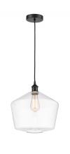 Innovations Lighting 616-1P-BK-G652-12 - Cindyrella - 1 Light - 12 inch - Matte Black - Cord hung - Mini Pendant