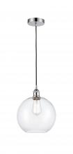 Innovations Lighting 616-1P-PC-G122-10 - Athens - 1 Light - 10 inch - Polished Chrome - Cord hung - Mini Pendant