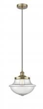 Innovations Lighting 616-1PH-AB-G544 - Oxford - 1 Light - 12 inch - Antique Brass - Mini Pendant