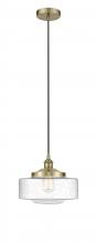 Innovations Lighting 616-1PH-AB-G694-12 - Bridgeton - 1 Light - 12 inch - Antique Brass - Mini Pendant