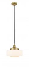 Innovations Lighting 616-1PH-BB-G691-12 - Bridgeton - 1 Light - 12 inch - Brushed Brass - Mini Pendant