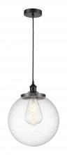 Innovations Lighting 616-1PH-BK-G204-14 - Beacon - 1 Light - 14 inch - Matte Black - Mini Pendant