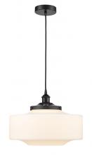 Innovations Lighting 616-1PH-BK-G691-16 - Bridgeton - 1 Light - 16 inch - Matte Black - Mini Pendant