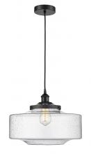 Innovations Lighting 616-1PH-BK-G694-16 - Bridgeton - 1 Light - 16 inch - Matte Black - Mini Pendant