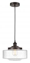 Innovations Lighting 616-1PH-OB-G694-12 - Bridgeton - 1 Light - 12 inch - Oil Rubbed Bronze - Mini Pendant