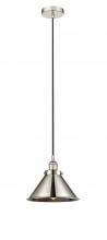 Innovations Lighting 616-1PH-PN-M10-PN - Edison - 1 Light - 10 inch - Polished Nickel - Mini Pendant