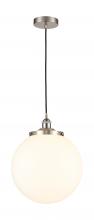 Innovations Lighting 616-1PH-SN-G201-14 - Beacon - 1 Light - 14 inch - Satin Nickel - Mini Pendant