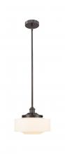 Innovations Lighting 616-1S-OB-G691-12 - Bridgeton - 1 Light - 12 inch - Oil Rubbed Bronze - Stem Hung - Mini Pendant