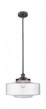 Innovations Lighting 616-1S-OB-G692-16 - Bridgeton - 1 Light - 12 inch - Oil Rubbed Bronze - Stem Hung - Mini Pendant