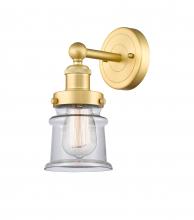 Innovations Lighting 616-1W-SG-G182S - Canton - 1 Light - 5 inch - Satin Gold - Sconce