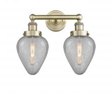 Innovations Lighting 616-2W-AB-G165 - Geneseo - 2 Light - 16 inch - Antique Brass - Bath Vanity Light