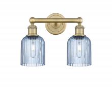 Innovations Lighting 616-2W-BB-G559-5BL - Bridal Veil - 2 Light - 14 inch - Brushed Brass - Bath Vanity Light