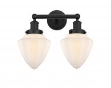 Innovations Lighting 616-2W-BK-G661-7 - Bullet - 2 Light - 15 inch - Matte Black - Bath Vanity Light