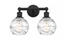 Innovations Lighting 616-2W-OB-G1213-6 - Athens Deco Swirl - 2 Light - 15 inch - Oil Rubbed Bronze - Bath Vanity Light