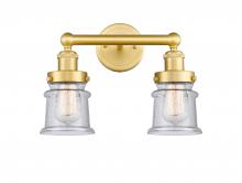 Innovations Lighting 616-2W-SG-G184S - Canton - 2 Light - 14 inch - Satin Gold - Bath Vanity Light