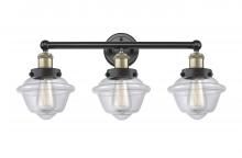  616-3W-BAB-G532 - Oxford - 3 Light - 25 inch - Black Antique Brass - Bath Vanity Light