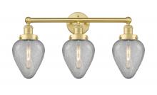  616-3W-SG-G165 - Geneseo - 3 Light - 25 inch - Satin Gold - Bath Vanity Light