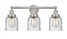  616-3W-SN-G54 - Bell - 3 Light - 23 inch - Brushed Satin Nickel - Bath Vanity Light