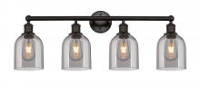 Innovations Lighting 616-4W-OB-G558-6SM - Bella - 4 Light - 33 inch - Oil Rubbed Bronze - Bath Vanity Light