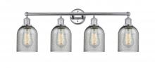  616-4W-PC-G257 - Caledonia - 4 Light - 32 inch - Polished Chrome - Bath Vanity Light