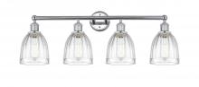 Innovations Lighting 616-4W-PC-G442 - Brookfield - 4 Light - 33 inch - Polished Chrome - Bath Vanity Light