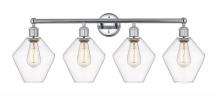  616-4W-PC-G652-8 - Cindyrella - 4 Light - 35 inch - Polished Chrome - Bath Vanity Light