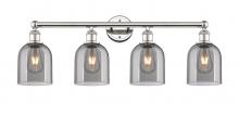  616-4W-PN-G558-6SM - Bella - 4 Light - 33 inch - Polished Nickel - Bath Vanity Light