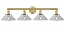 Innovations Lighting 616-4W-SG-G132 - Orwell - 4 Light - 35 inch - Satin Gold - Bath Vanity Light