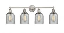  616-4W-SN-G257 - Caledonia - 4 Light - 32 inch - Brushed Satin Nickel - Bath Vanity Light