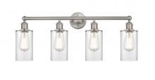  616-4W-SN-G802 - Clymer - 4 Light - 31 inch - Brushed Satin Nickel - Bath Vanity Light