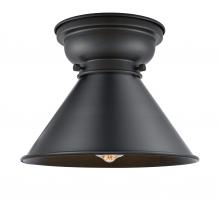 Innovations Lighting 623-1F-BK-M10-BK-LED - Briarcliff - 1 Light - 10 inch - Matte Black - Flush Mount