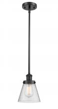 Innovations Lighting 916-1S-BK-G64-LED - Cone - 1 Light - 6 inch - Matte Black - Mini Pendant