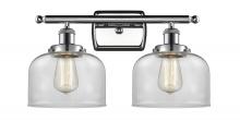  916-2W-PC-G72 - Bell - 2 Light - 18 inch - Polished Chrome - Bath Vanity Light