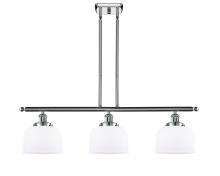  916-3I-PC-G71-LED - Bell - 3 Light - 36 inch - Polished Chrome - Stem Hung - Island Light