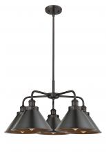 Innovations Lighting 916-5CR-OB-M10-OB - Ballston Urban - 5 Light - 27 inch - Oil Rubbed Bronze - Chandelier