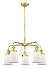 Innovations Lighting 916-5CR-SG-G181S - Canton - 5 Light - 24 inch - Satin Gold - Chandelier