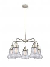  916-5CR-SN-G194 - Bellmont - 5 Light - 25 inch - Satin Nickel - Chandelier