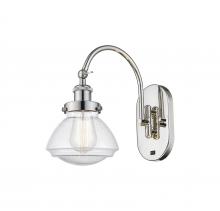 Innovations Lighting 918-1W-PN-G324 - Olean - 1 Light - 7 inch - Polished Nickel - Sconce