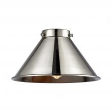 Innovations Lighting M10-PN - 10" Briarcliff Metal Shade