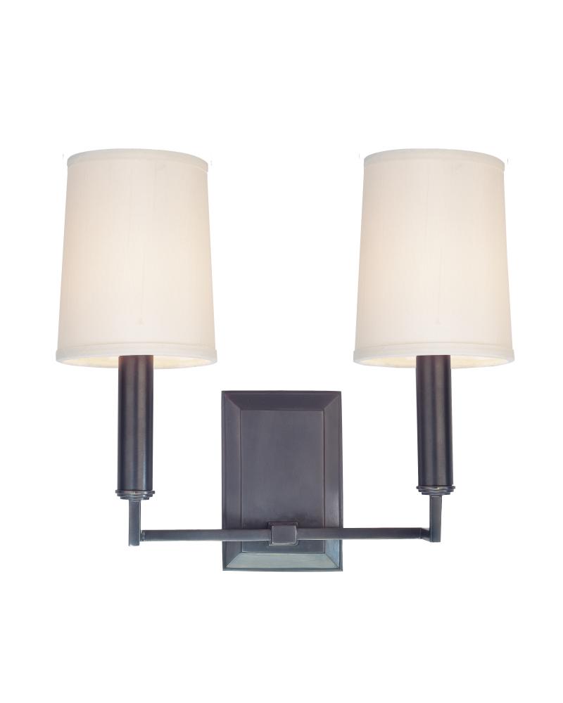 2 LIGHT WALL SCONCE