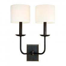 Hudson Valley 1712-OB - 2 LIGHT WALL SCONCE