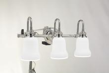 Hudson Valley 3803-SN - 3 LIGHT BATH BRACKET