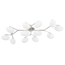 Hudson Valley 5559-PN - 12 LIGHT SEMI FLUSH