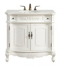  VF10636AW - 36 In. Single Bathroom Vanity Set in Antique White