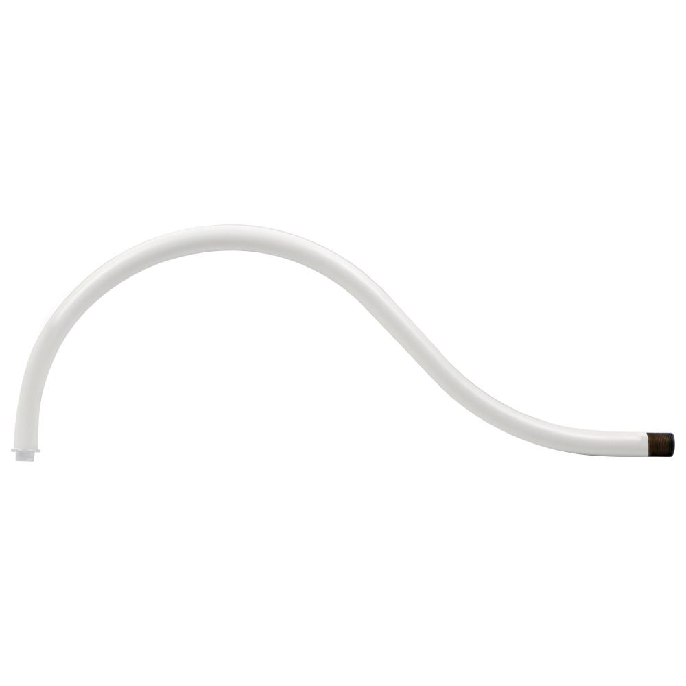 LED Gooseneck 24 in. Accessory Arm; White Finish