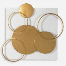  04294 - Uttermost Adagio Golden Disk Wall Art