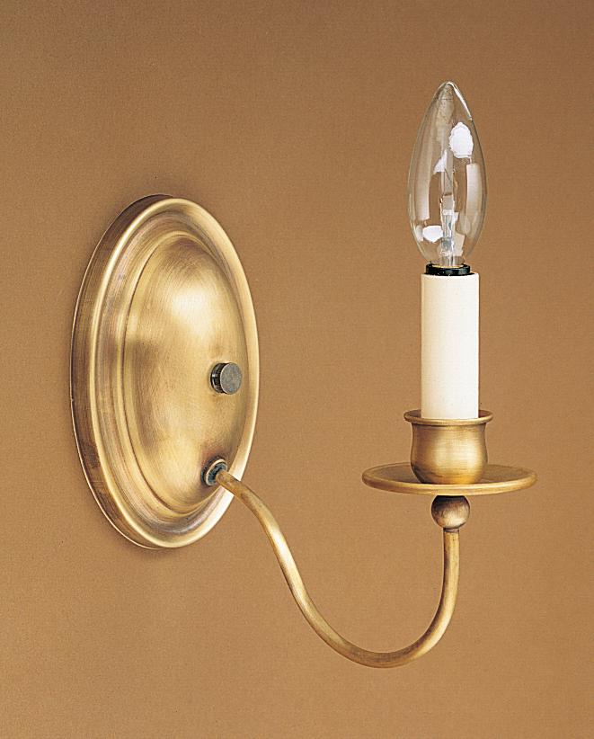 Wall Sconce 1 J-Arm Dark Antique Brass 1 Candelabra Socket Eggshell Shade