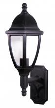 Wave Lighting S11SF-LR12W-BK - EVERSTONE WALL LANTERN